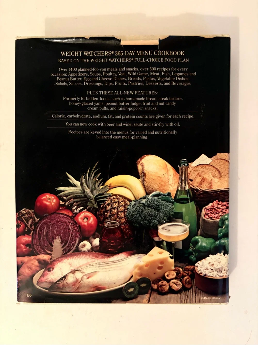 Vintage 1981 Weight Watchers 365 Day Menu Cookbook Hardcover Illustrated